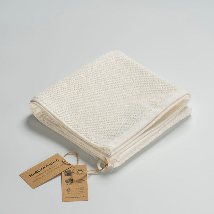 UNO Fair Trade Handtuchset aus Baumwolle groß 